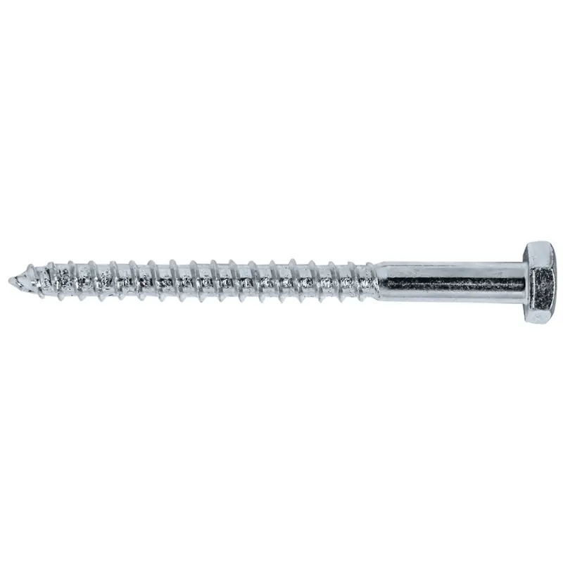 Tornillo rosca madera DIN 571 cincado